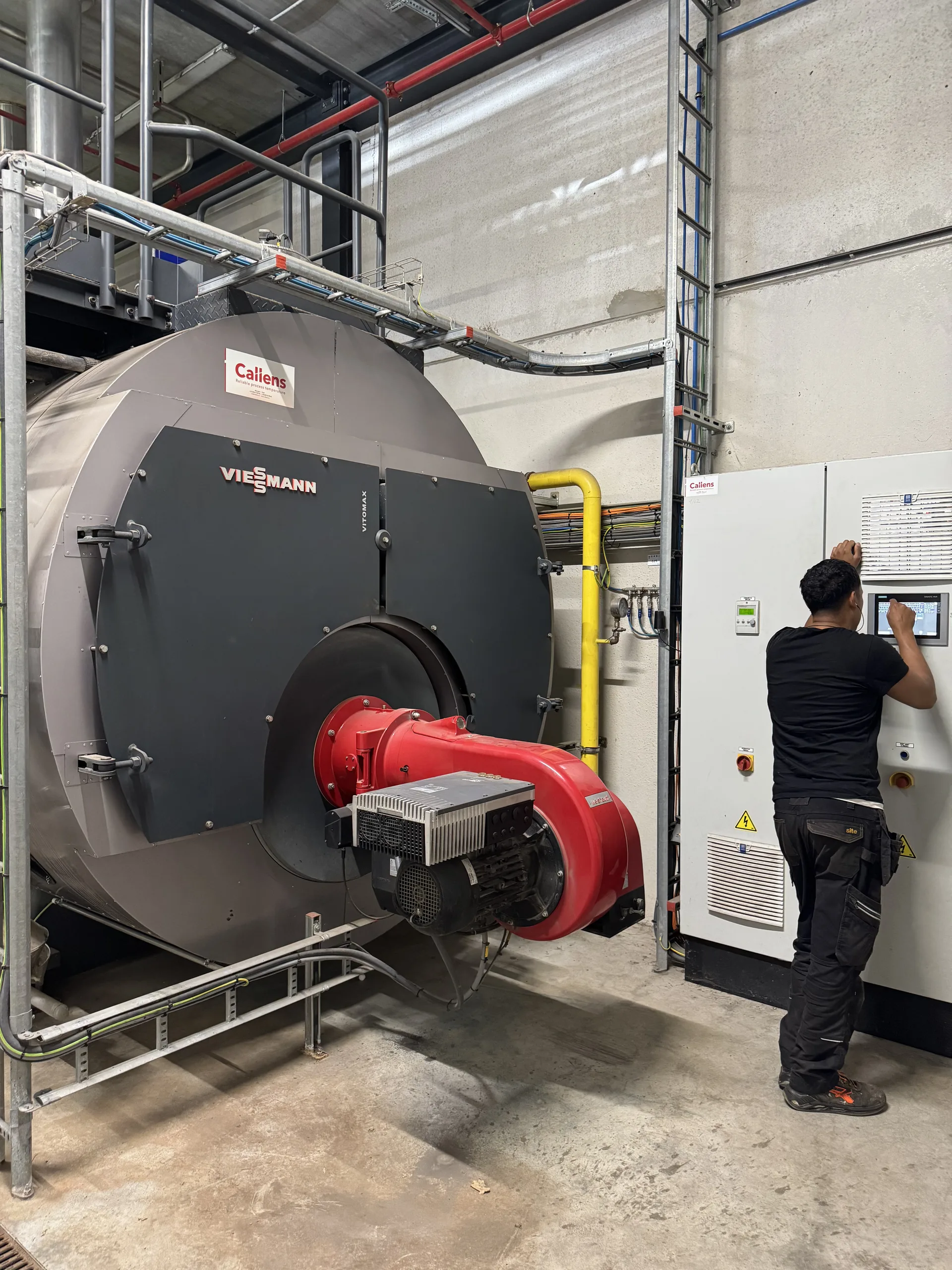 Regeling oven Obourg: audit + herijking + vervanging weerstanden